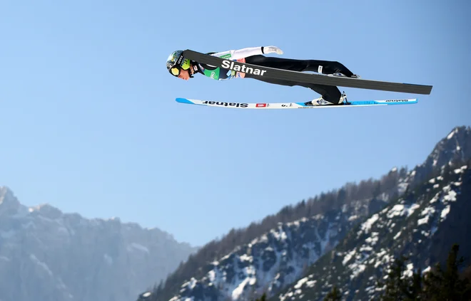 Vedno je užival visoko v zraku. FOTO: Borut Živulovič/Reuters
