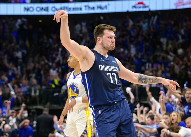 &nbsp;

Luka Dončić se pripravlja na nov ples pod ameriškimi obroči. Foto Jerome Miron/USA Today Sports

&nbsp;
