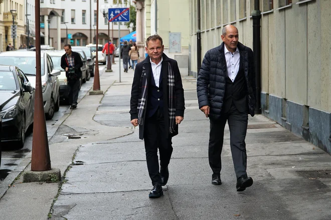 Danes Janeza Janše ni bilo na sodišče v Celju. FOTO: Piano Brane
