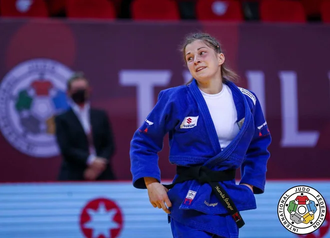 Maruša Štangar se je od svetovnega prvenstva poslovila v drugem krogu. FOTO: Marina Mayorova/IJF
