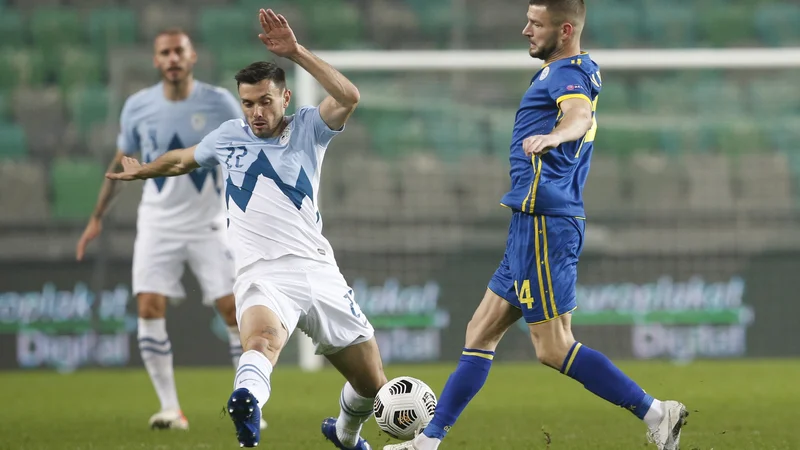 Amedej Vetrih je zbral 13 nastopov za reprezentanco. FOTO: Srdjan Živulović/Reuters