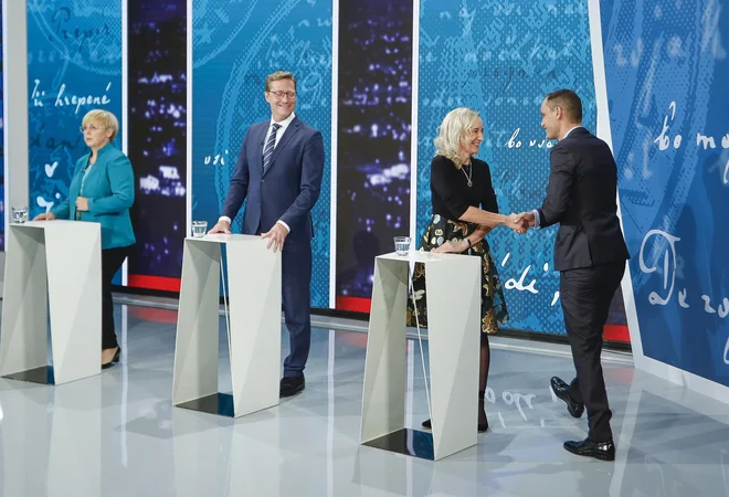 Televizijska soočenja predsedniških kandidatov navadno najmočneje vplivajo na odločitve volivk in volivcev. FOTO: Jože Suhadolnik