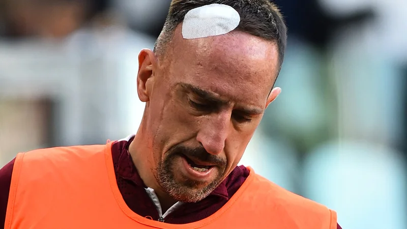 Fotografija: Franck Ribery je kariero končal v Italiji. FOTO: Massimo Pinca/ Reuters
