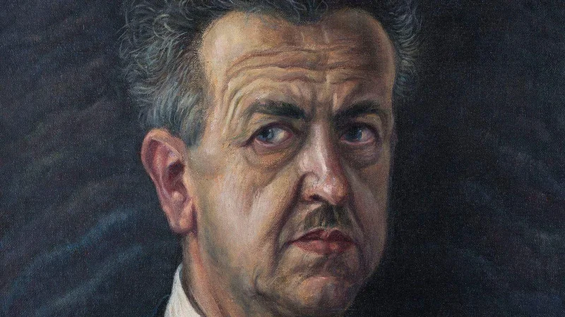Fotografija: Avtoportret Hinka Smrekarja