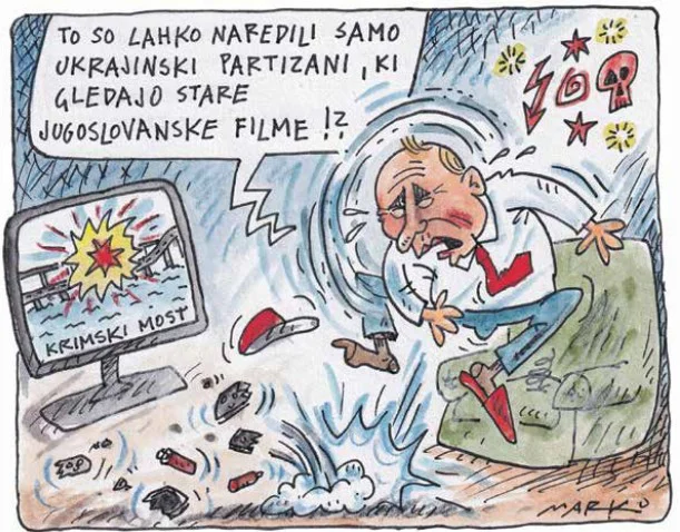 KARIKATURA:&nbsp;Marko Kočevar/Delo
