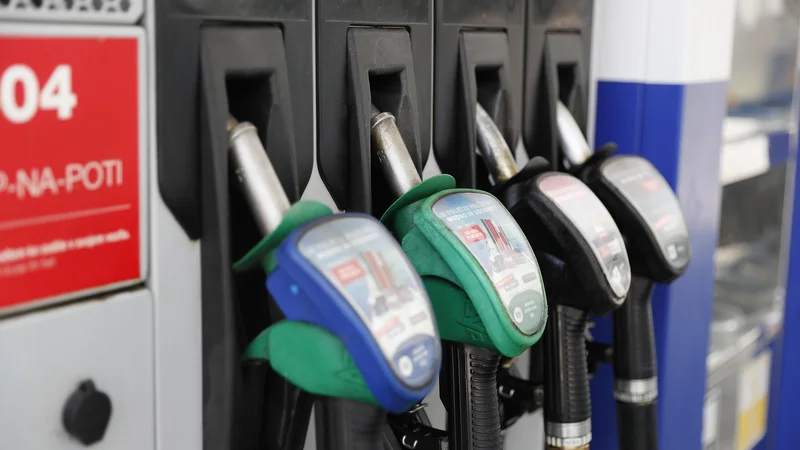 Fotografija: Goriva in energenti so letos glavno gonilo podražitev in visoke inflacije. Foto Leon Vidic/delo