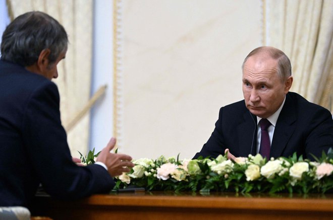 Ruski predsednik Vladimir Putin se je po Bidnovem prepričanju popolnoma uštel. FOTO: Pavel Bednyakov/AFP
