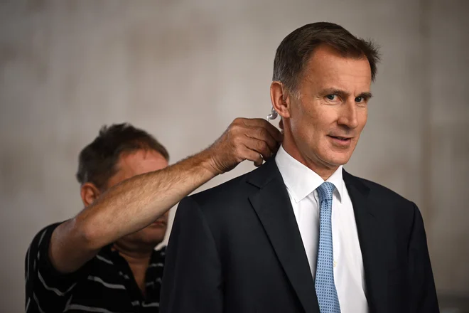 Novi britanski finančni minister je postal Jeremy Hunt. Foto: Justin Tallis/Afp
