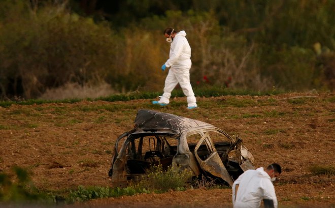 Daphne Caruana Galizia ubijena je u oktobru 2017. godine kada je eksplodirala bomba postavljena u njen automobil. FOTO: Darrin Zammit Lupi/Reuters