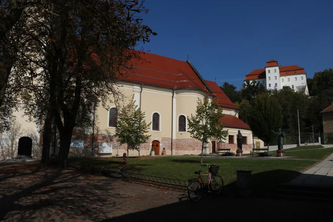 Lendavski grad na griču nad mestom je videti bolj kot (pre)velika meščanska stavba in ne toliko kot grad. FOTO: Jože Pojbič
