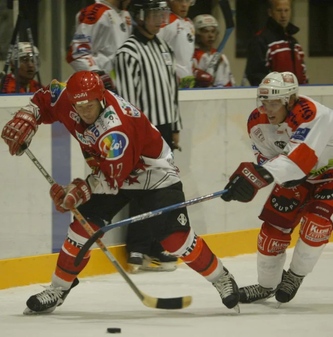 Andrej Razinger je bil v prvih letih samostojnosti med udarnimi aduti železarjev. FOTO&nbsp;Matej Družnik/Delo
