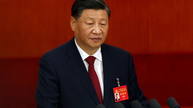 Fotografija: Xi je ponovil nasprotovanje »mentaliteti hladne vojne« v mednarodni diplomaciji, pri čemer pa načetih odnosov z ZDA ni izrecno omenjal. FOTO: Thomas Peter/Reuters
