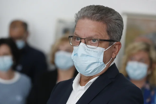 Konrad Kuštrin, predsednik sindikata Fides, se ne oglaša več tako pogosto. FOTO: Leon Vidic/Delo

