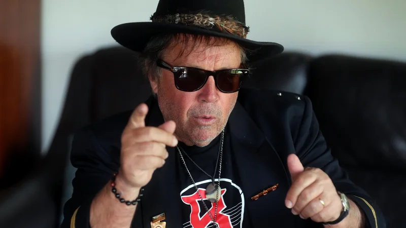 Fotografija: Peter Lovšin je bil vedno na pravi strani rock'n'rolla. FOTO: Dejan Javornik/Delo