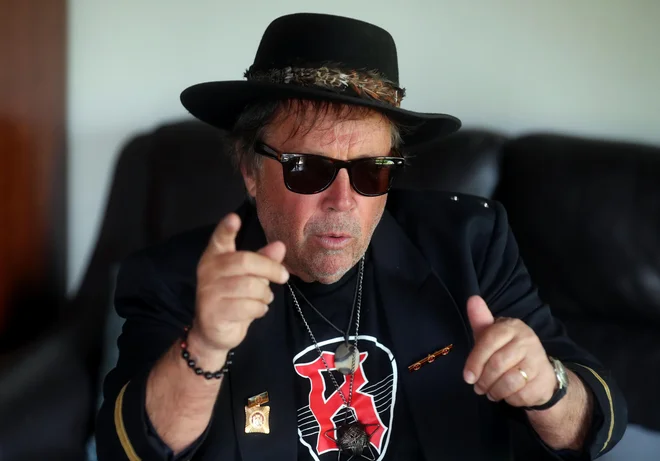 Peter Lovšin je bil vedno na pravi strani rock&#39;n&#39;rolla. FOTO: Dejan Javornik/Delo
