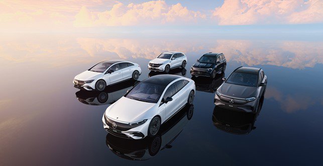 Družina vozil Mercedes-EQ uresničuje novo dobo potovanja z avtomobilom. FOTO: Mercedes-Benz AG
