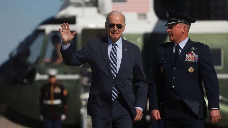 Fotografija: V starih industrijskih središčih, kot je Pittsburgh, se bije boj za ameriško dušo, je poudaril predsednik Joe Biden. FOTO: Leah Millis/Reuters