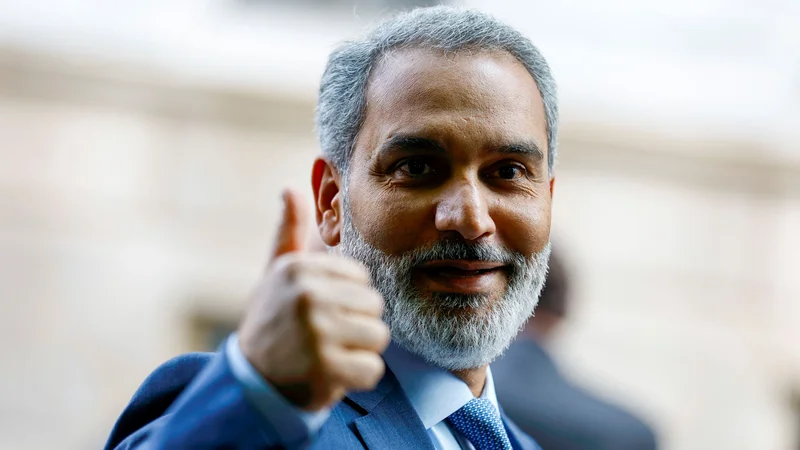 Fotografija: Haitham al Ghais zagovarja stališče, da je bila odločitev skupine Opec+ »tehnična«. FOTO: Lisa Leutner/Reuters