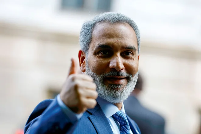 Haitham al Ghais zagovarja stališče, da je bila odločitev skupine Opec+ &raquo;tehnična&laquo;. FOTO: Lisa Leutner/Reuters
