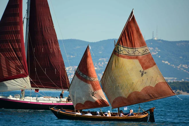Topo Folega ima lahko tudi dve izredno lepi jadri in lahko lepo jadra. Foto Herman Antonič

