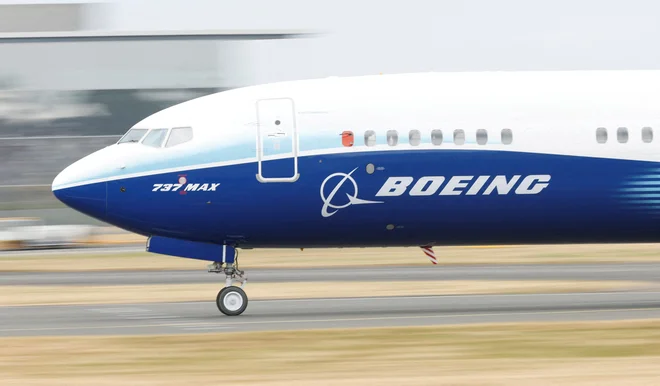 Boeing cilja v segmentu ozkotrupnih letal predvsem na kitajski trg.
FOTO: Peter Cziborra/Reuters