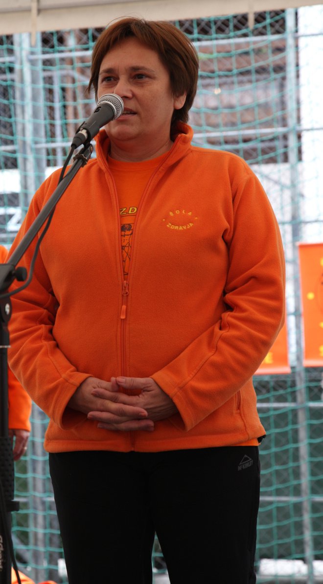 Predsednica Zdenka Katkič. FOTO: Šola zdravja 

