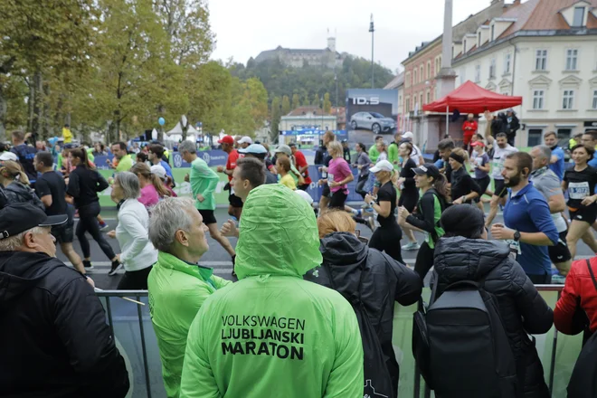 Ljubljanski maraton. FOTO: Jože Suhadolnik
