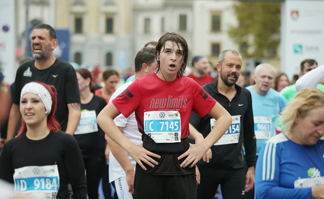 Ljubljanski maraton 23.10.2022 Ljubljana Slovenija. FOTO: Jože Suhadolnik/Delo
