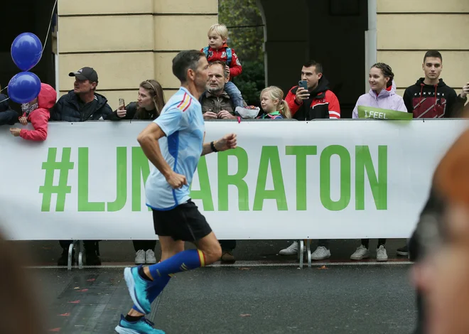 Ljubljanski maraton 23.10.2022 Ljubljana Slovenija. FOTO: Jože Suhadolnik/Delo
