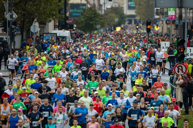 Ljubljanski maraton, Ljubljana 23. 10. 2022. FOTO: Voranc Vogel
