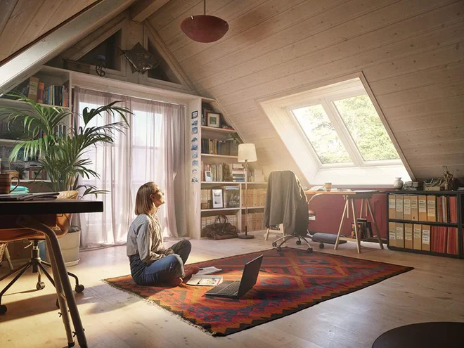 Če so okna stara več kot 20 let,&nbsp;lahko z novimi okni toplotne izgube skoraj prepolovimo ter odpravimo vlago in plesen. FOTO: Velux
