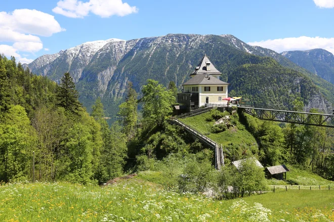 Vhod v znameniti stari rudnik soli v Hallstattu FOTO: promocijsko gradivo
