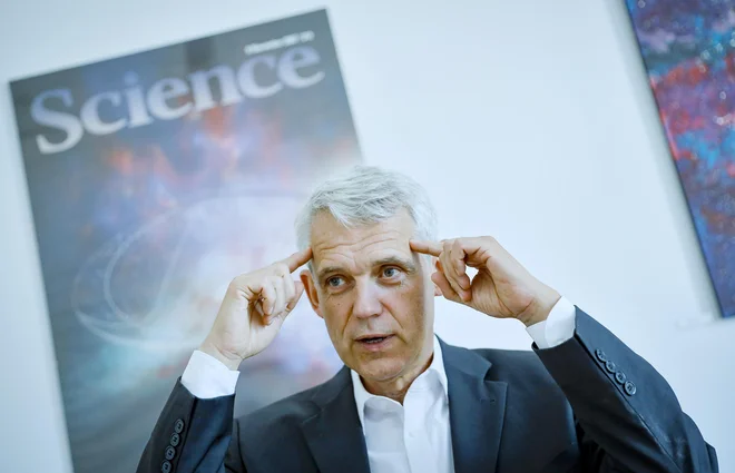 Prof. dr. Heino Falcke je eden od pobudnikov projekta Event Horizon Telescope. FOTO: Jože Suhadolnik