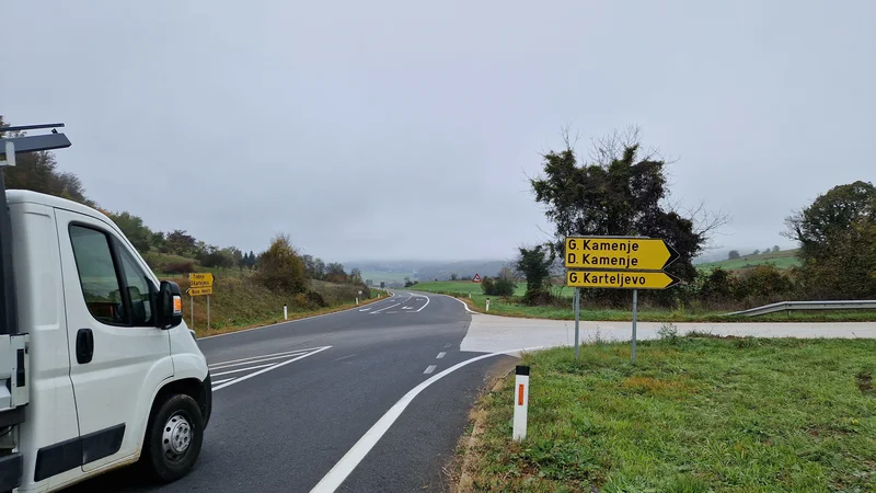 Fotografija: Pogrešanega so našli v bližini odcepa za Gorenje Karteljevo.
Foto Tanja Jakše Gazvoda
