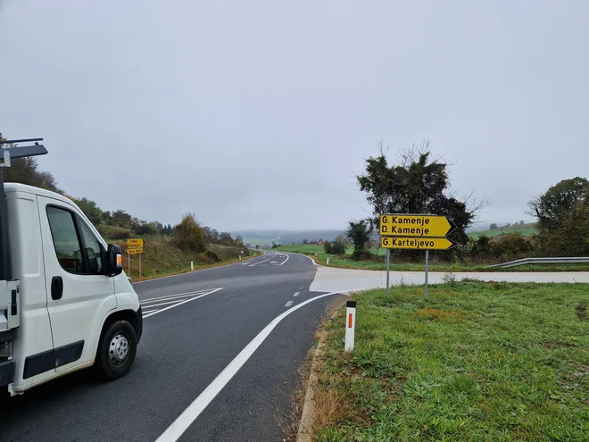 Pogrešanega so našli v bližini odcepa za Gorenje Karteljevo.
Foto Tanja Jakše Gazvoda