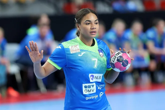 Elizabeth Omoregie bo ena od adutinj slovenske reprezentance na bližajočem se EP 2022. FOTO: dokumentacija Dela
