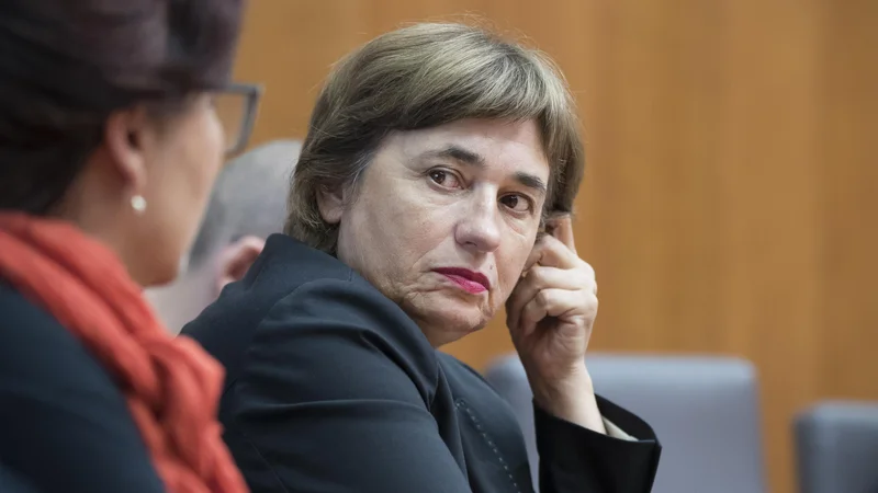 Nataša Sukič&nbsp;je nad dogodkom pretresena, Hoivik obtožbe zanika. FOTO: Jure Eržen/Delo
