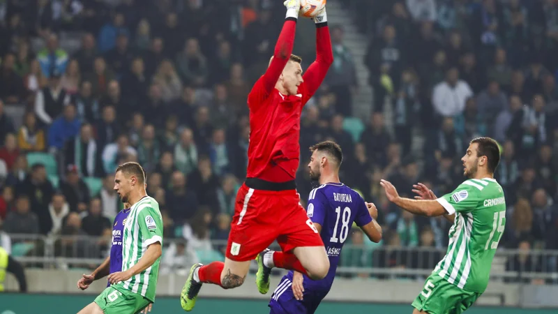 Fotografija: Matevž Vidovšek se je hitro prelevil tudi v enega od voditeljev v Olimpijinem moštvu. FOTO: Matej Družnik/Delo
