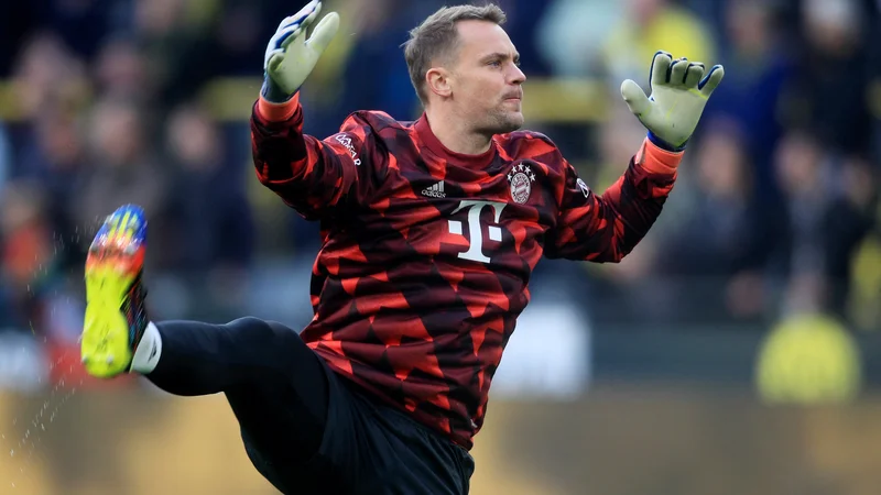 Fotografija: Manuel Neuer trenutno okreva po poškodbi rame. FOTO: Leon Kuegeler/Reuters