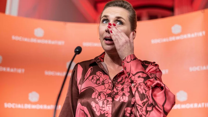 Fotografija: Za vlado v zdajšnji obliki ni več večine, je ugotovila danska premierka. FOTO: Nikolai Linares/AFP