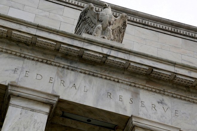 Poslopje  Federal Reserve v ameriški prestolnici Washington. Foto Jonathan Ernst/Reuters
