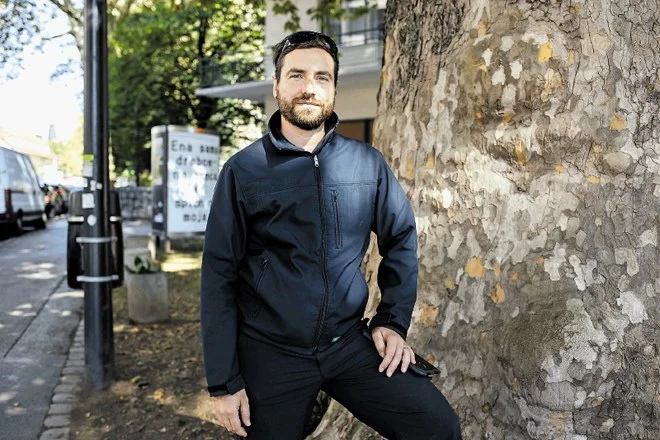 Arborist v Snagi Nejc Praznik je glavni skrbnik ljubljanskih mestnih dreves. FOTO: Voka Snaga
