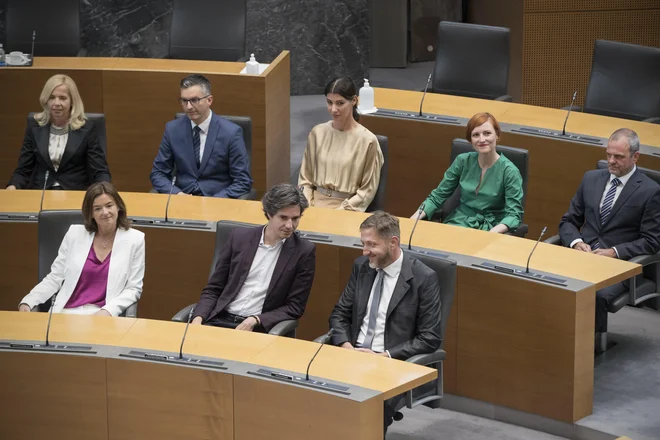 Po besedah ministra za finance Klemna Boštjančiča je bilo treba novelo pripraviti v čim krajšem možnem času, zato so jo v državni zbor poslali po nujnem postopku. FOTO: Jure Eržen/Delo
