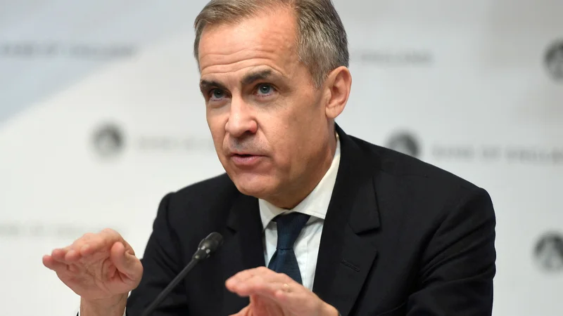 Fotografija: Podnebje je novi izziv za Marka Carneya, nekdanjega governerja britanske in kanadske centralne banke. FOTO: Reuters