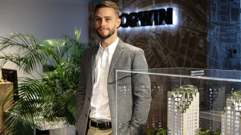Fotografija: Graditi poskušamo projekte, na katere smo ponosni, ko pogledamo nazaj, pravi Michal Maco.
Foto Črt Piksi