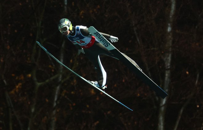V lanski sezoni najboljši Slovenec Anže Lanišek je startal s 25. mestom. FOTO: Kacper Pempel/Reuters

