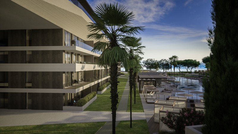 Fotografija: Letovišče Petram Resort & Residences bo ponujalo 252 luksuznih nepremičnin. FOTO: Petram Resort & Residences
