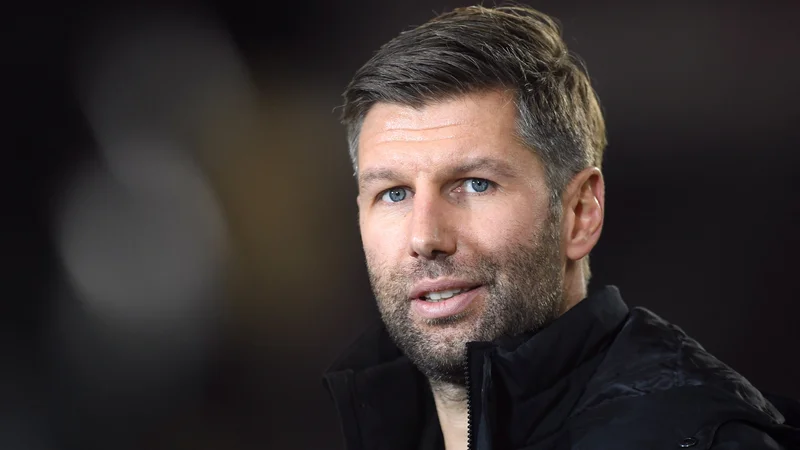 Fotografija: Nekdanji nemški nogometni reprezentant Thomas Hitzlsperger, ki je svojo istospolno usmerjenost razkril pred devetimi leti, je ujezil katarske organizatorje mundiala. FOTO: Andreas Gebert/Reuters