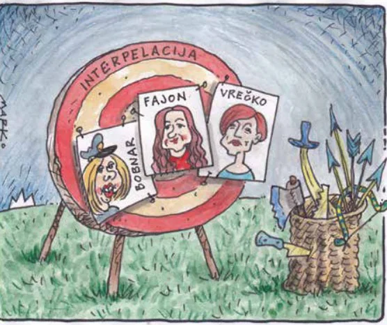 Me tudi. KARIKATURA: Marko Kočevar