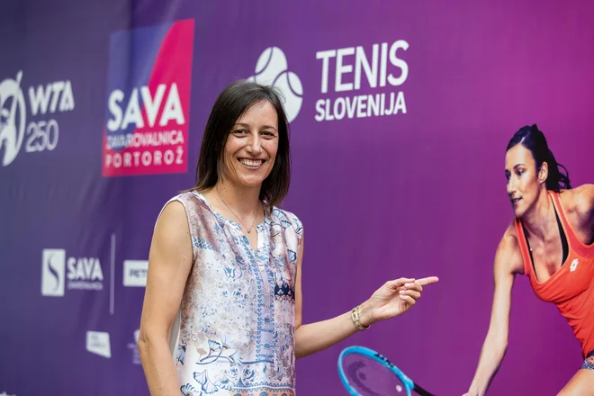 Katarina Srebotnik se je z vidnimi črkami vpisala v zgodovino slovenskega športa.&nbsp;FOTO:&nbsp;Vid Ponikvar/Sportida
